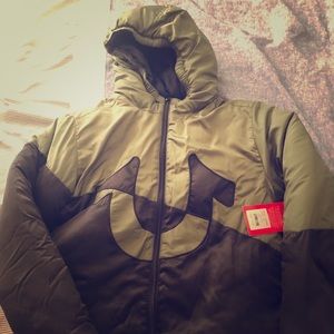 True religion big BOYS COAT. NEW with tags.